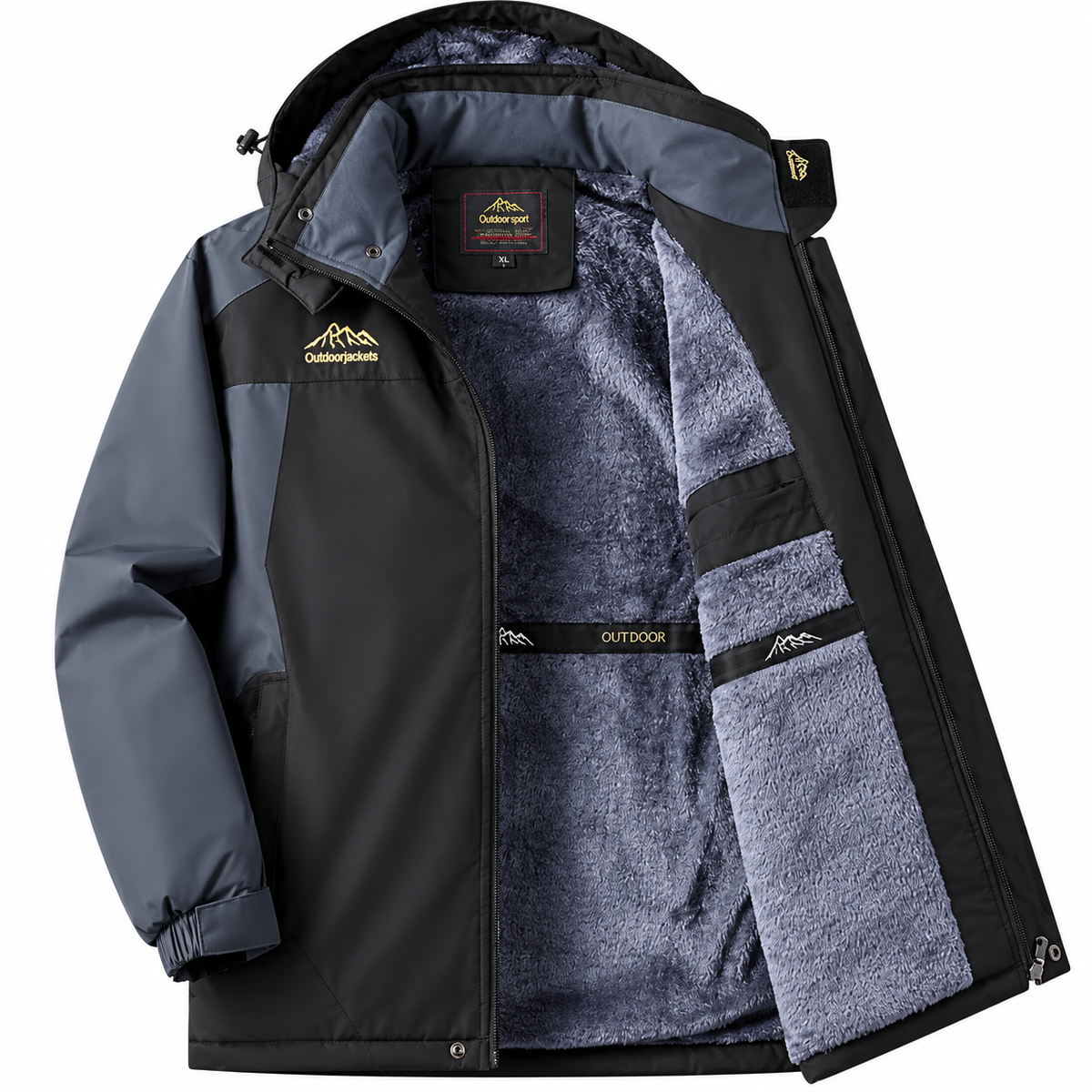 RidgeGuard™ Fleece-Lined Winter Jacket
