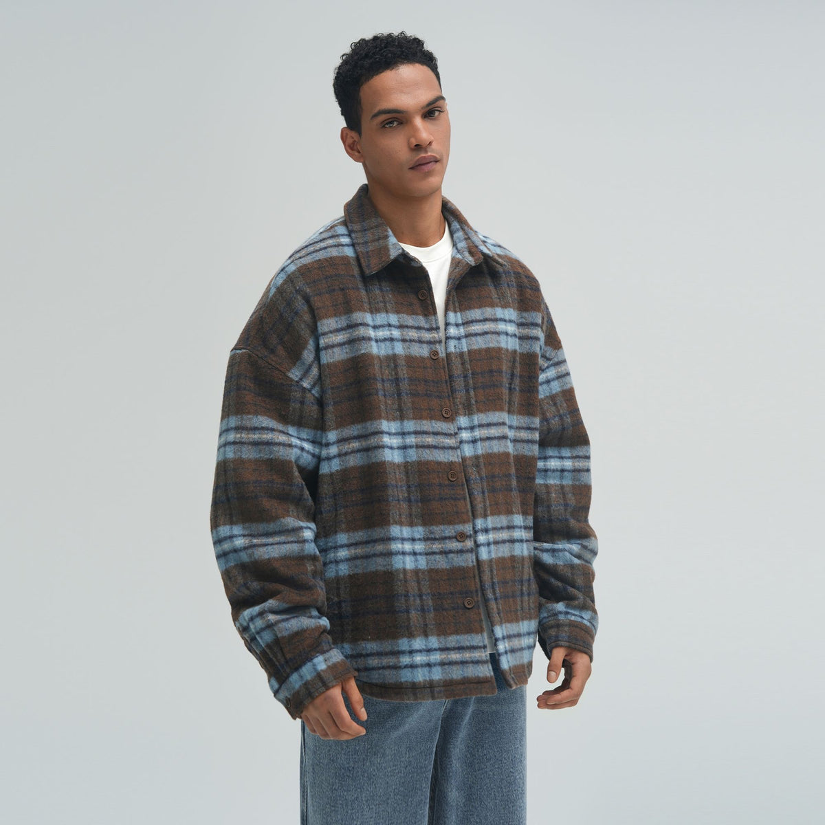 TimberWool™ Plaid Wool-Blend Shirt Jacket