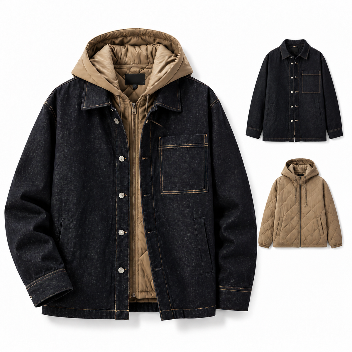 RidgeLayer™ 2-in-1 Denim Jacket