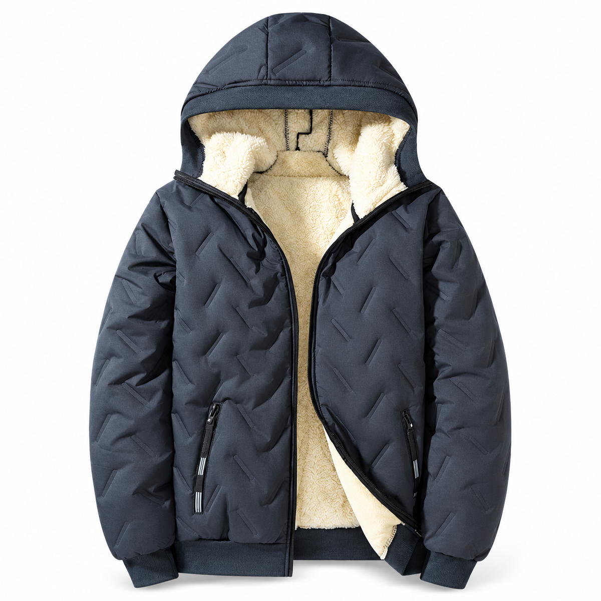FrostHaven™ Fleece-Lined Hooded Jacket