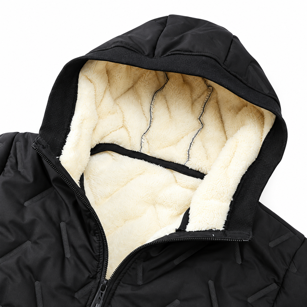 FrostHaven™ Fleece-Lined Hooded Jacket